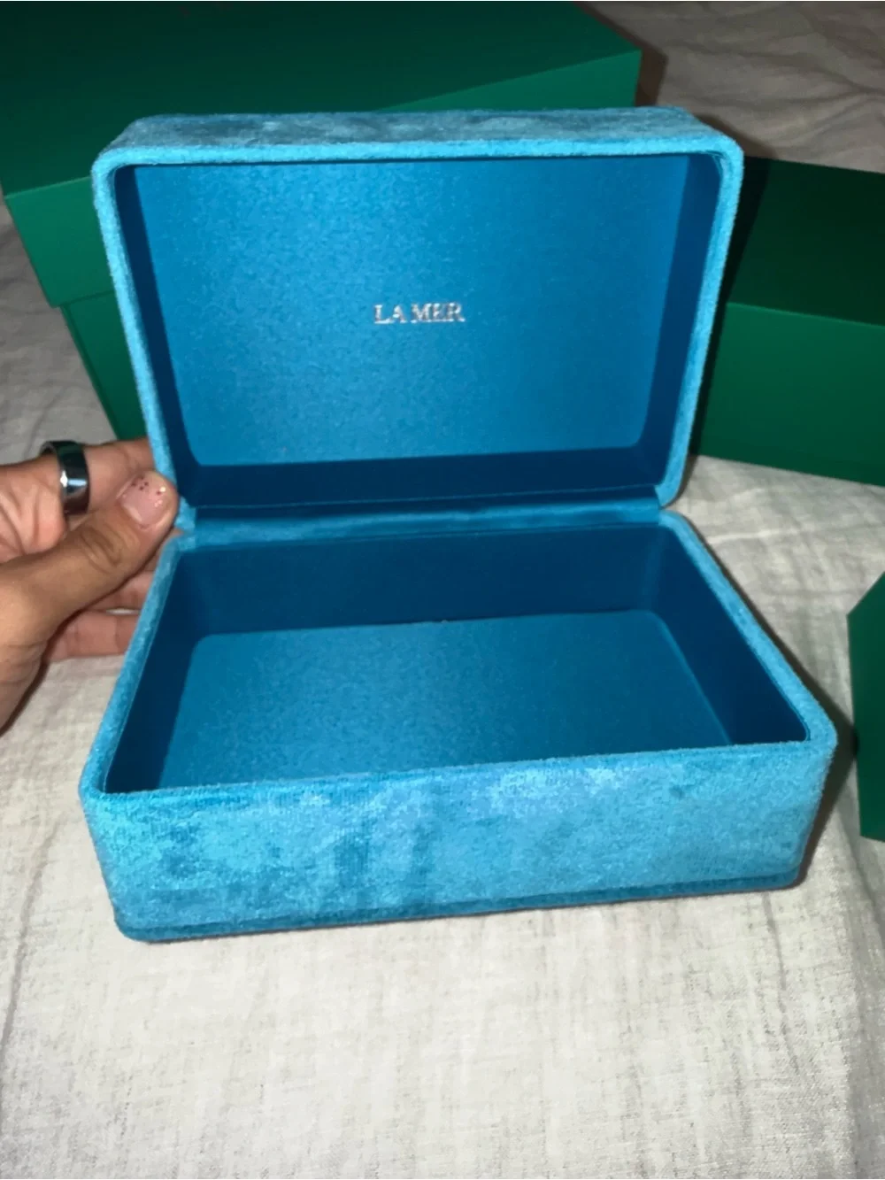 La Mer Gua Sha with boxes brand new
